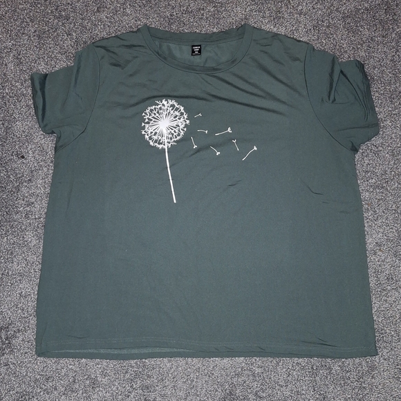 SHEIN Tops - SHEIN Curve 3XL Green Top